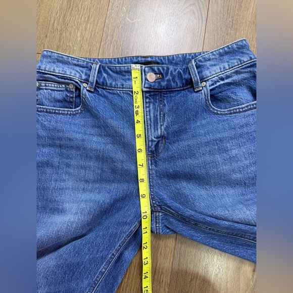 Talbots Stovepipe Ankle Straight Jean In Kingston Wash Size 4 - Picture 10 of 11